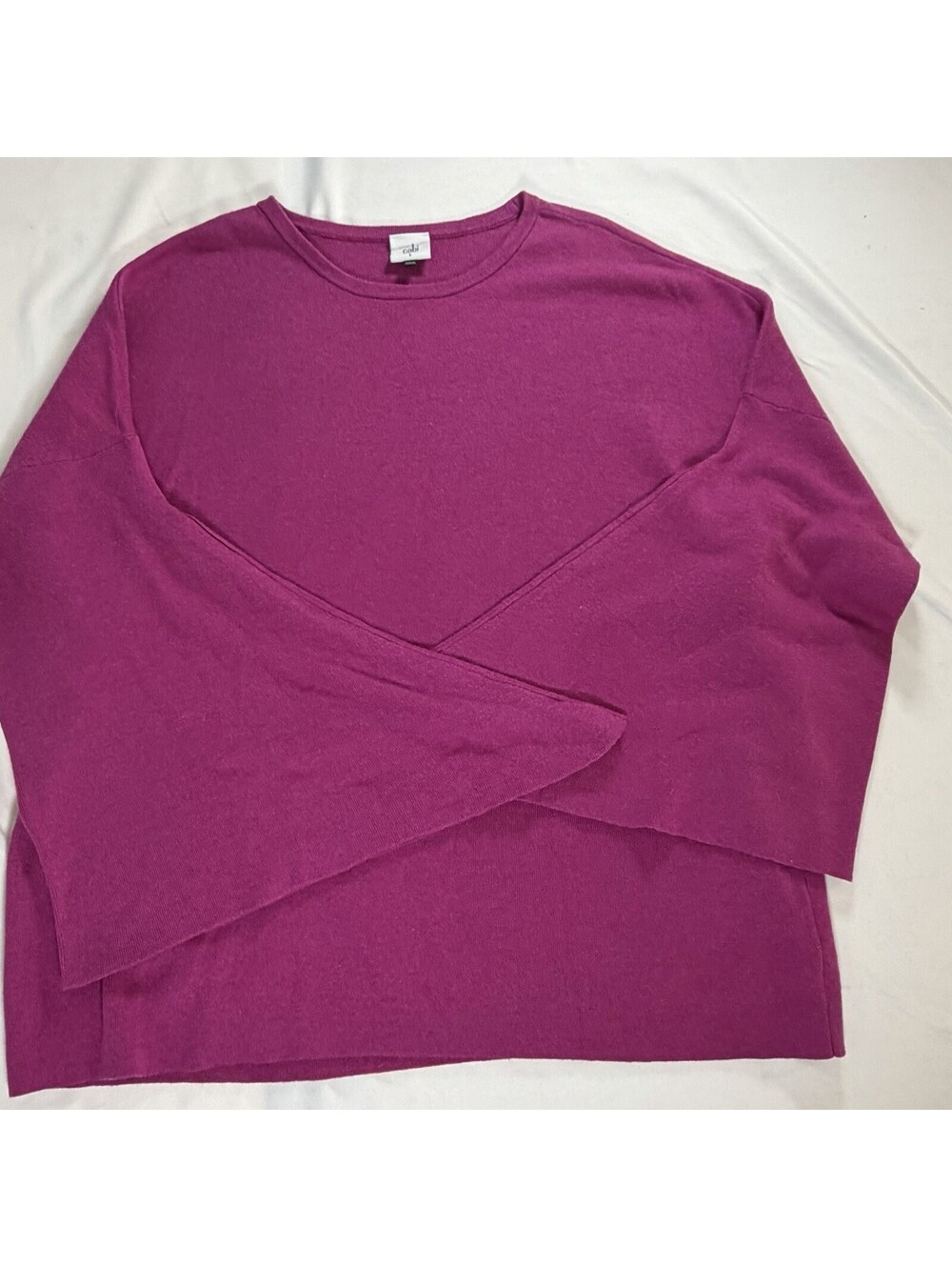 Cabi Women's Magenta Sweater Large